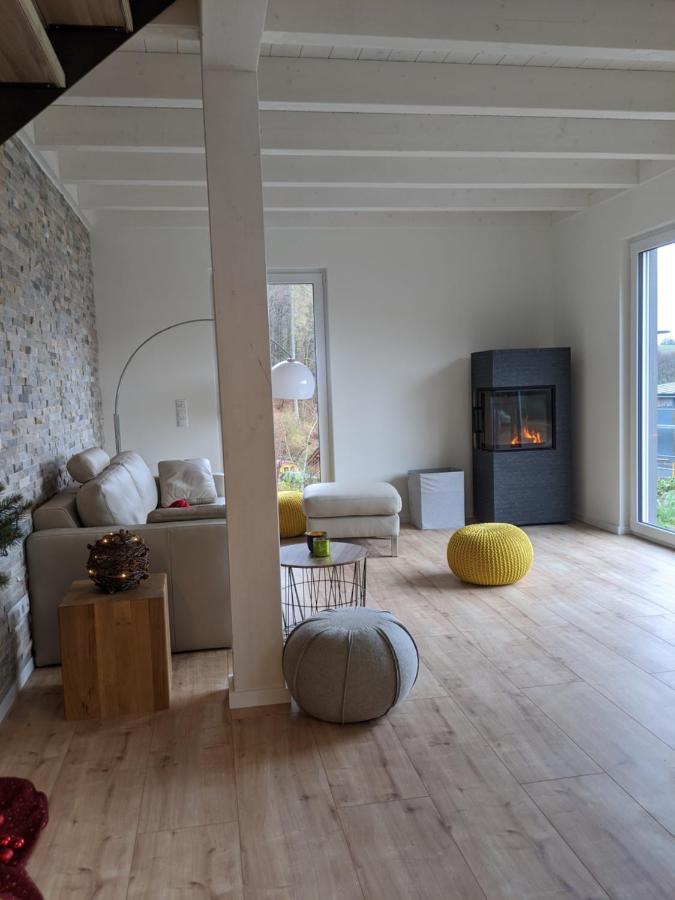 Ferienhaus Schieferterrasse - Waldsee Rieden - エクステリア 写真