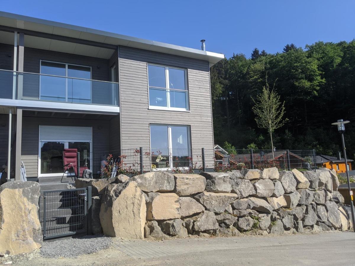 Ferienhaus Schieferterrasse - Waldsee Rieden - エクステリア 写真